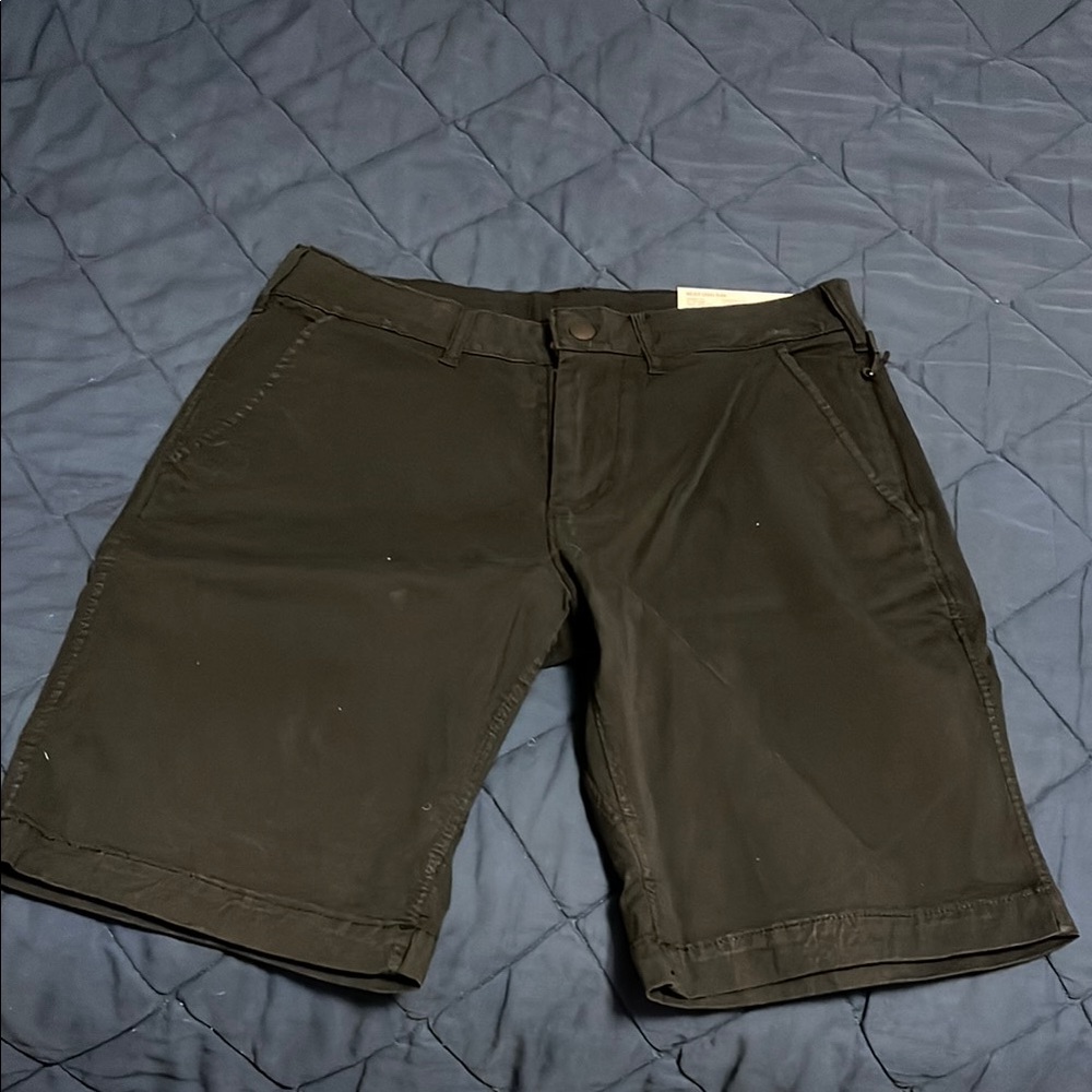 American Eagle Outfitters Black Flat Front Shorts